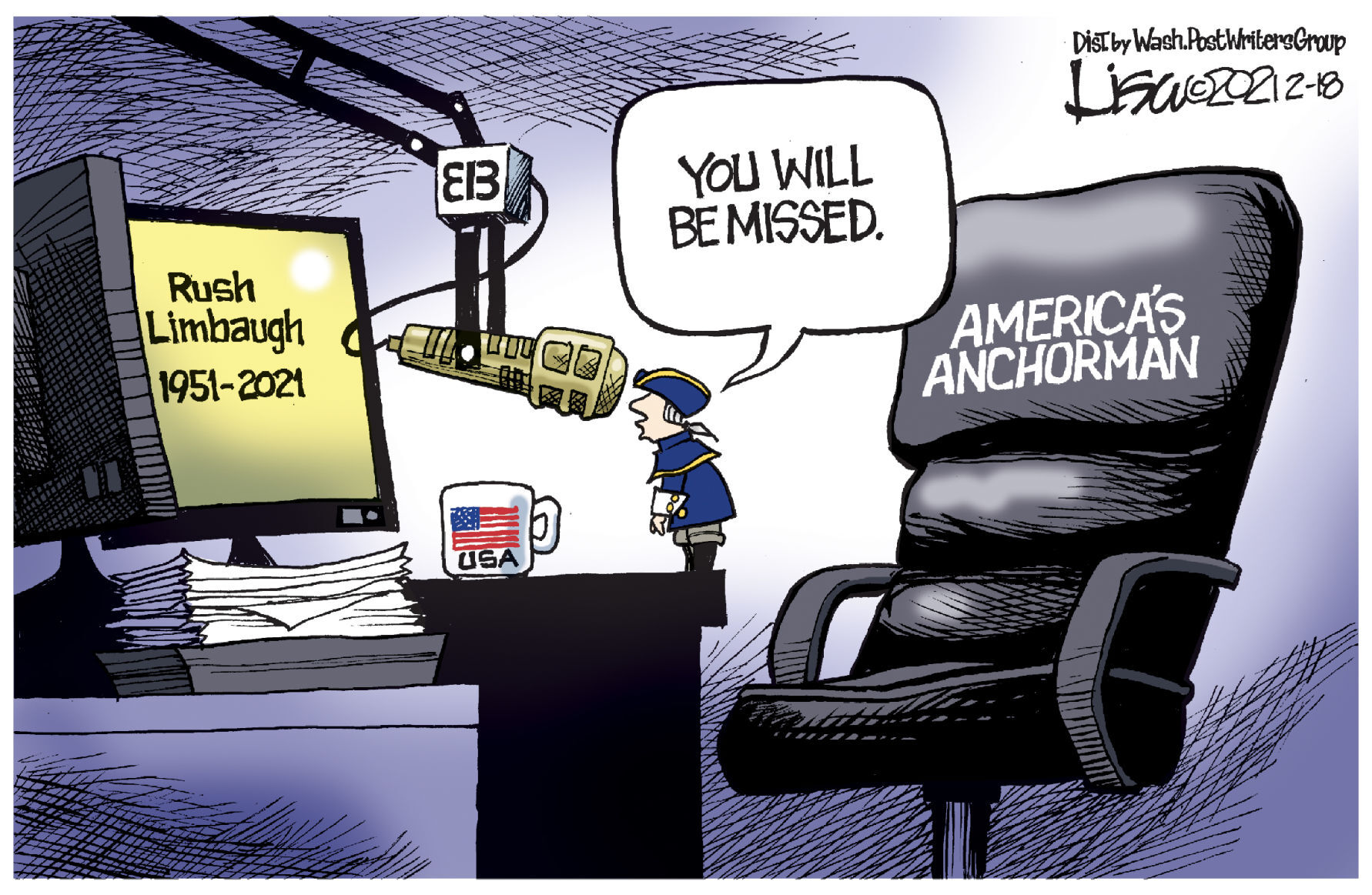 Lisa Benson cartoon